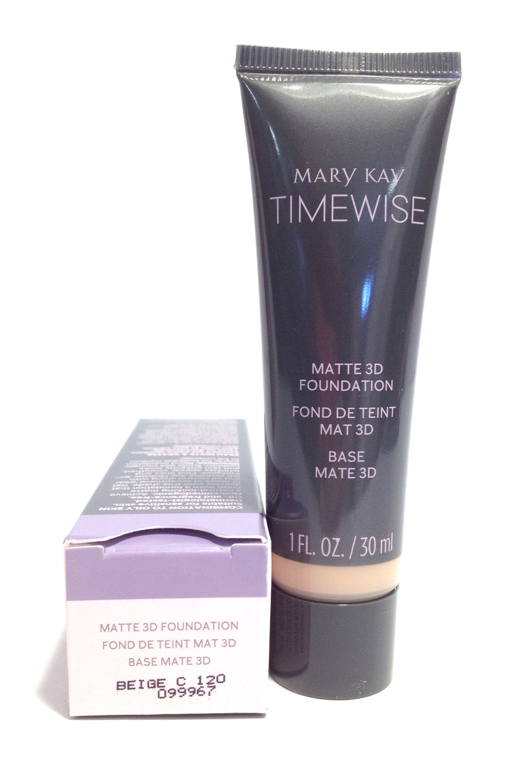 Matte Foundation for Oily Skin - Multiple Shades - Full Size 1 fl oz