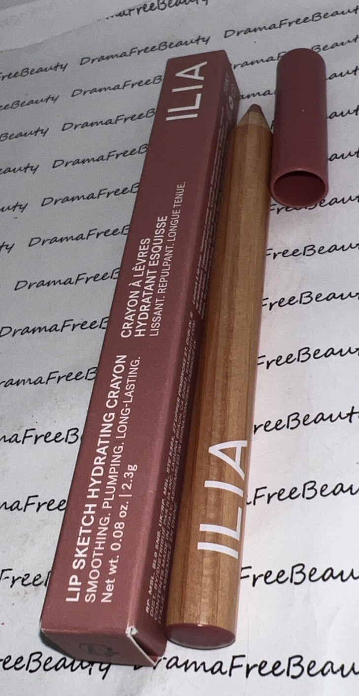 Ilia Lip Sketch Hydrating Lipstick & Lip Liner Crayon in Deco 2.3g