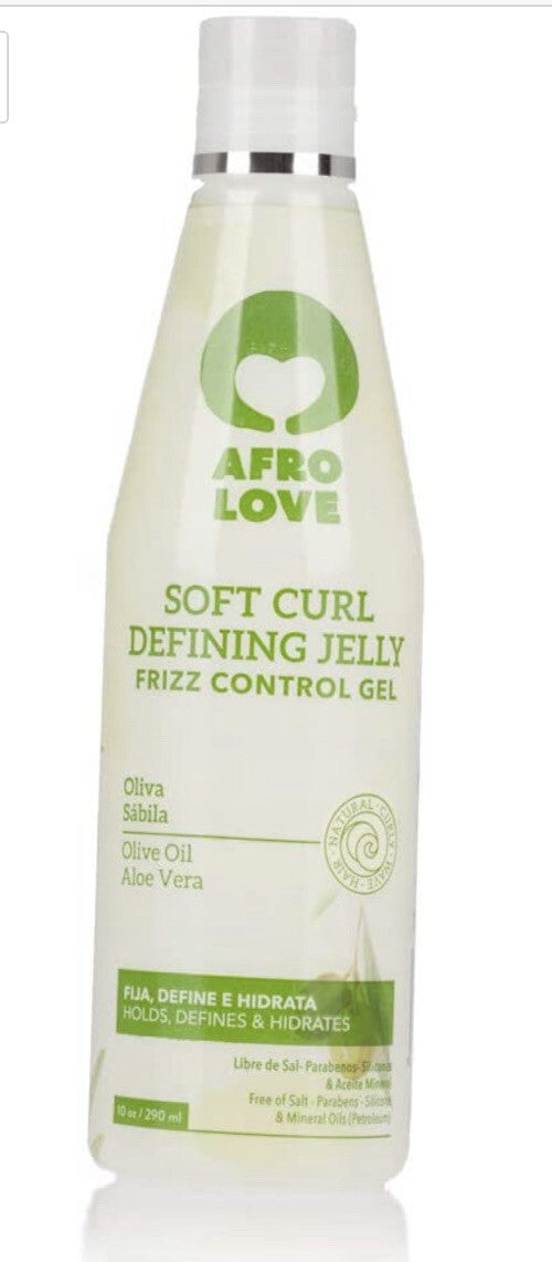 Afro Love Soft Curl Defining Gel for Frizz Control - 10oz
