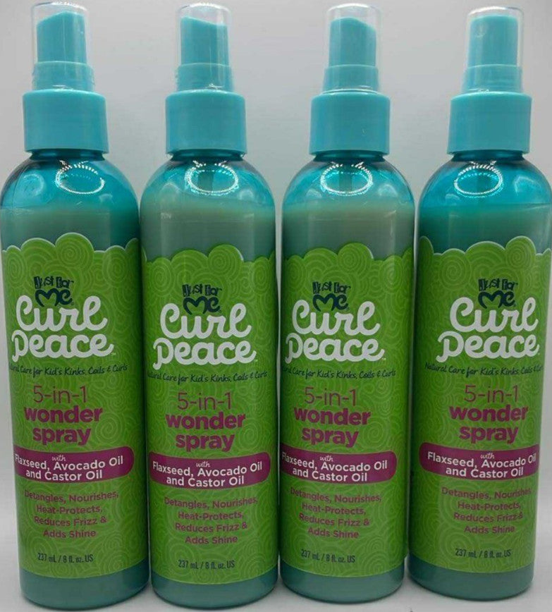 4-Pack Curl Peace 5-in-1 Wonder Hair Spray - 8 oz Each