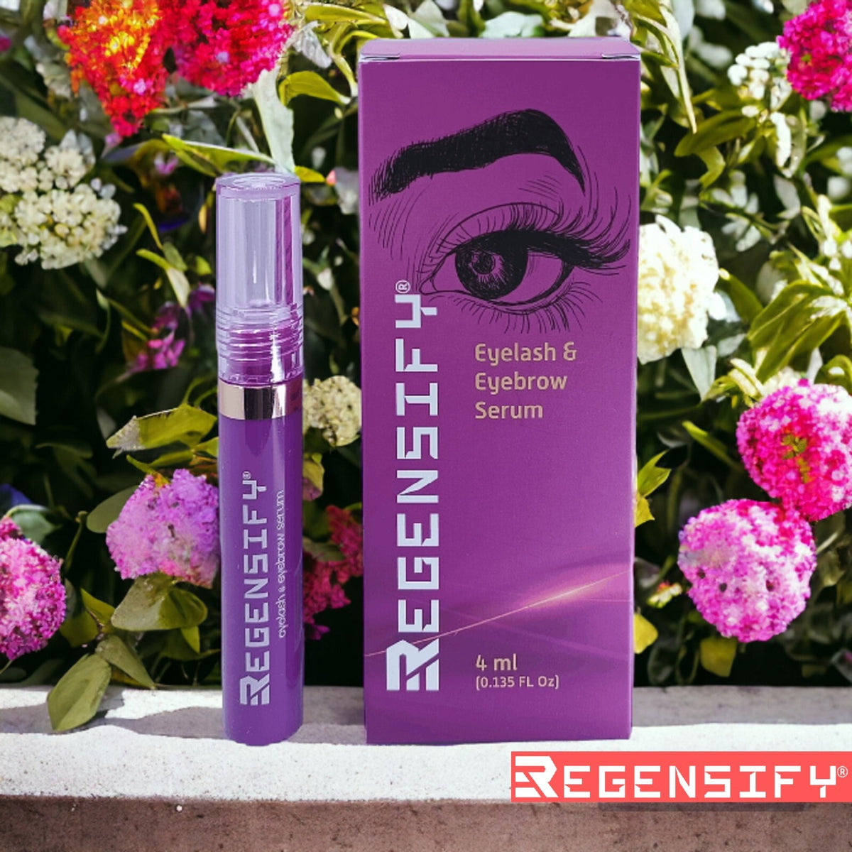 Eyelash & Eyebrow Growth Serum with Capixyl 5% - Thicker, Longer Lashes & Brows