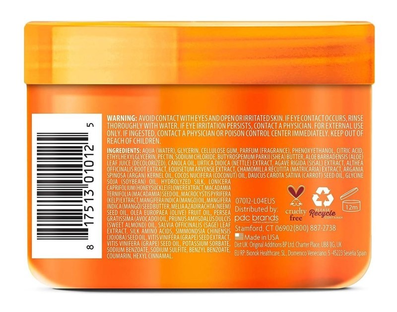 (2 Pack) Shea Butter Define & Shine Custard 12 oz Jar for Hair Shine & Hold
