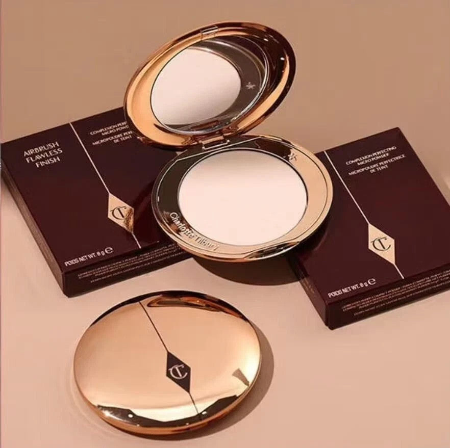 Charlotte Tilbury Airbrush Flawless Finish Powder - Micro-Fine Face Setting Powder, 8g