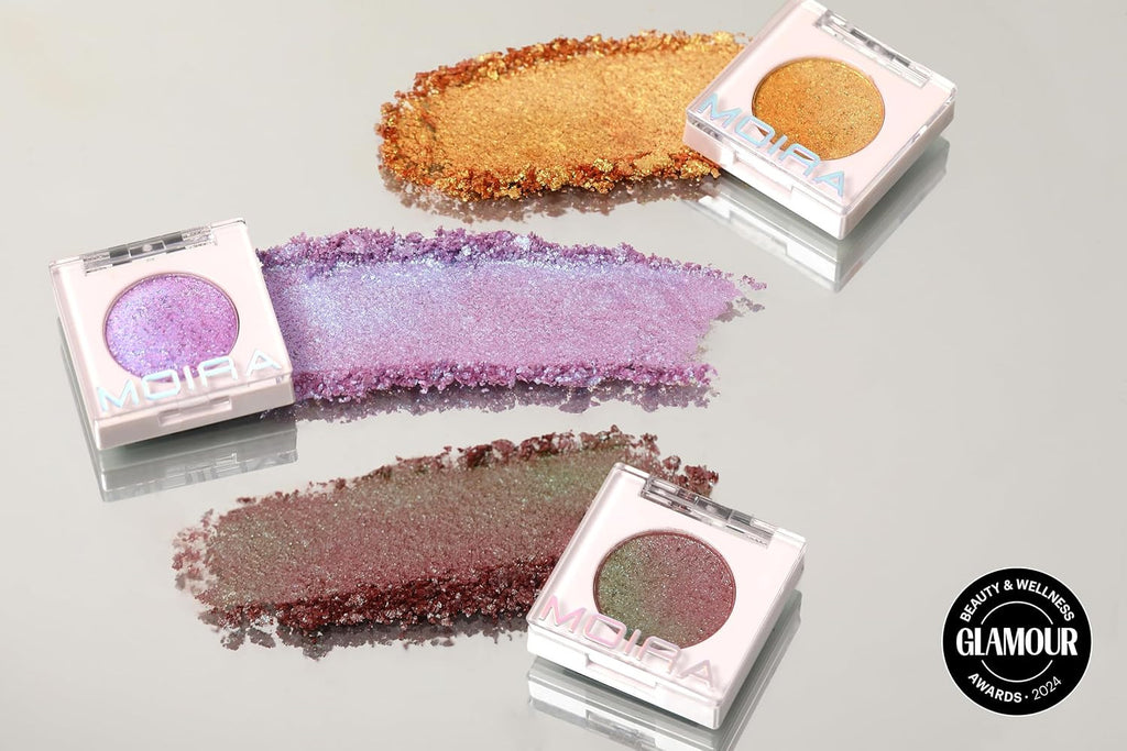 Metallic Eye Shadow - Highly Pigmented Foil Finish with Glitter