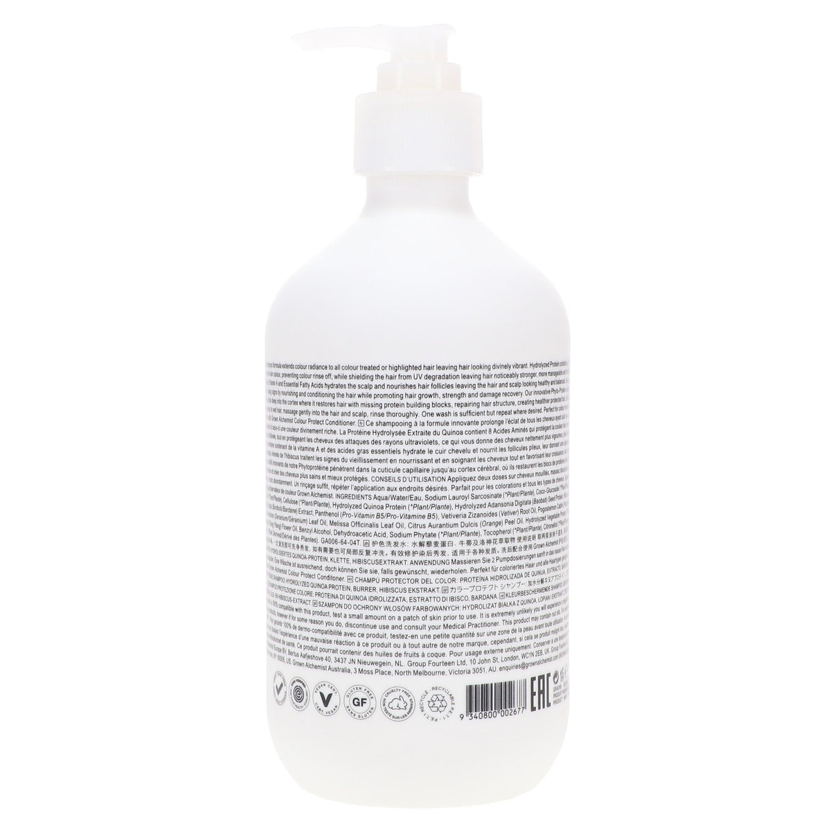 Colour Protect Shampoo 16.9 oz for Fine and Flat Hair - Hydrating & Volumizing