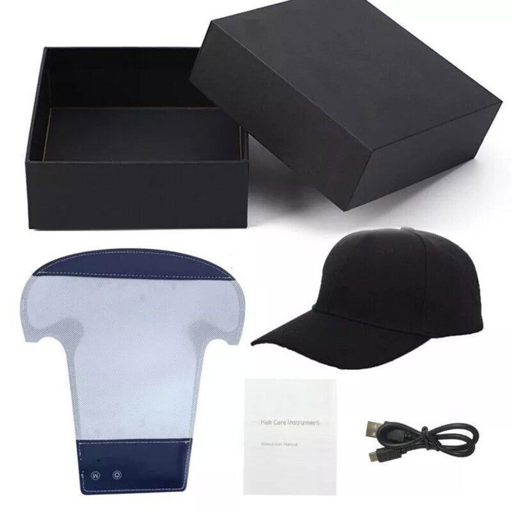Red Light Therapy Hat for Hair Growth 650nm & 850nm Hair Loss Treatment Cap