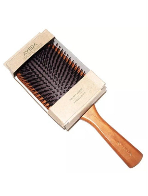 Aveda Wooden Large Paddle Hair Brush - Detangling & Styling Tool