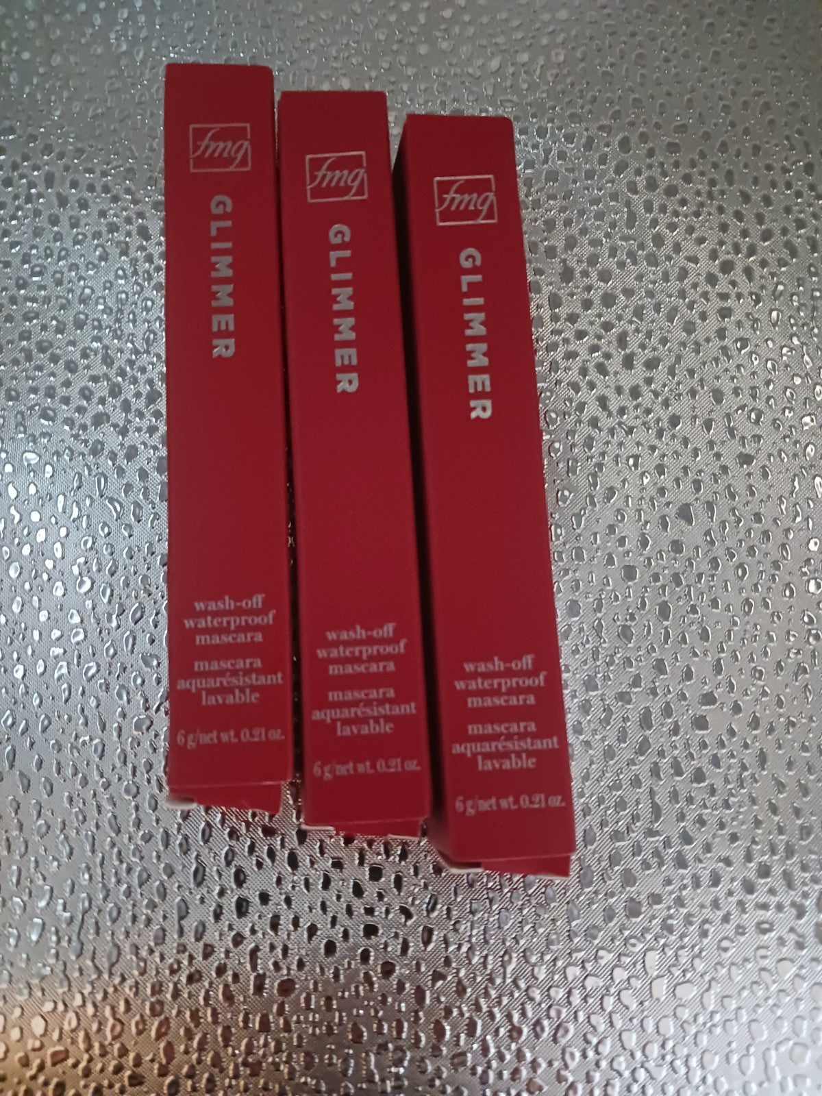 Waterproof Black Mascara Set - Lot of 3, 0.21 oz Each