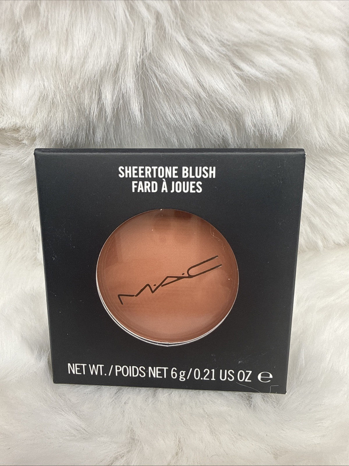 MAC Sheertone Blush Gingerly 6g Full Size - NIB Authentic