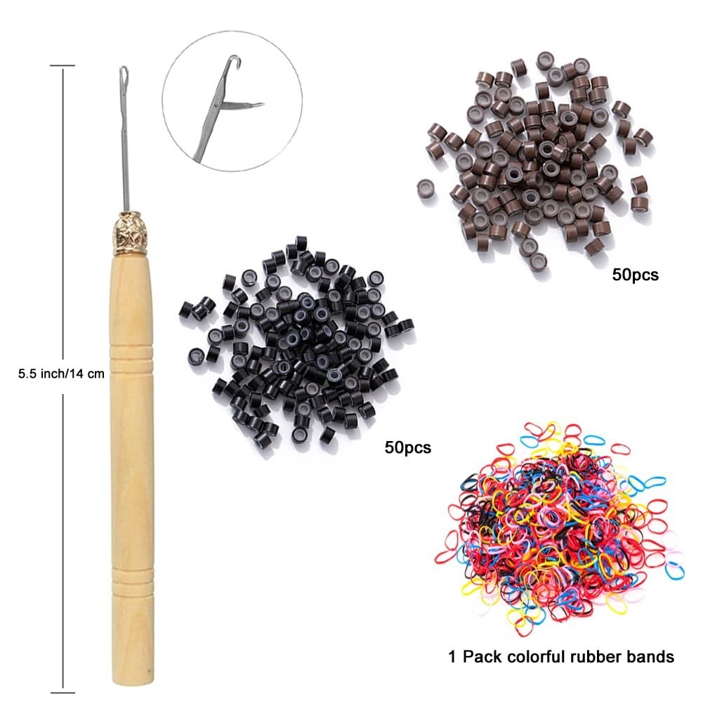 Colorful Tinsel Hair Extensions 48 Inch Heat Resistant & Customizable