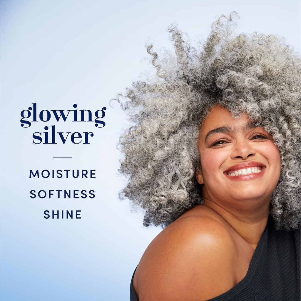 Silver Shampoo and Conditioner Set for Grey Hair - 25.6 Fl Oz