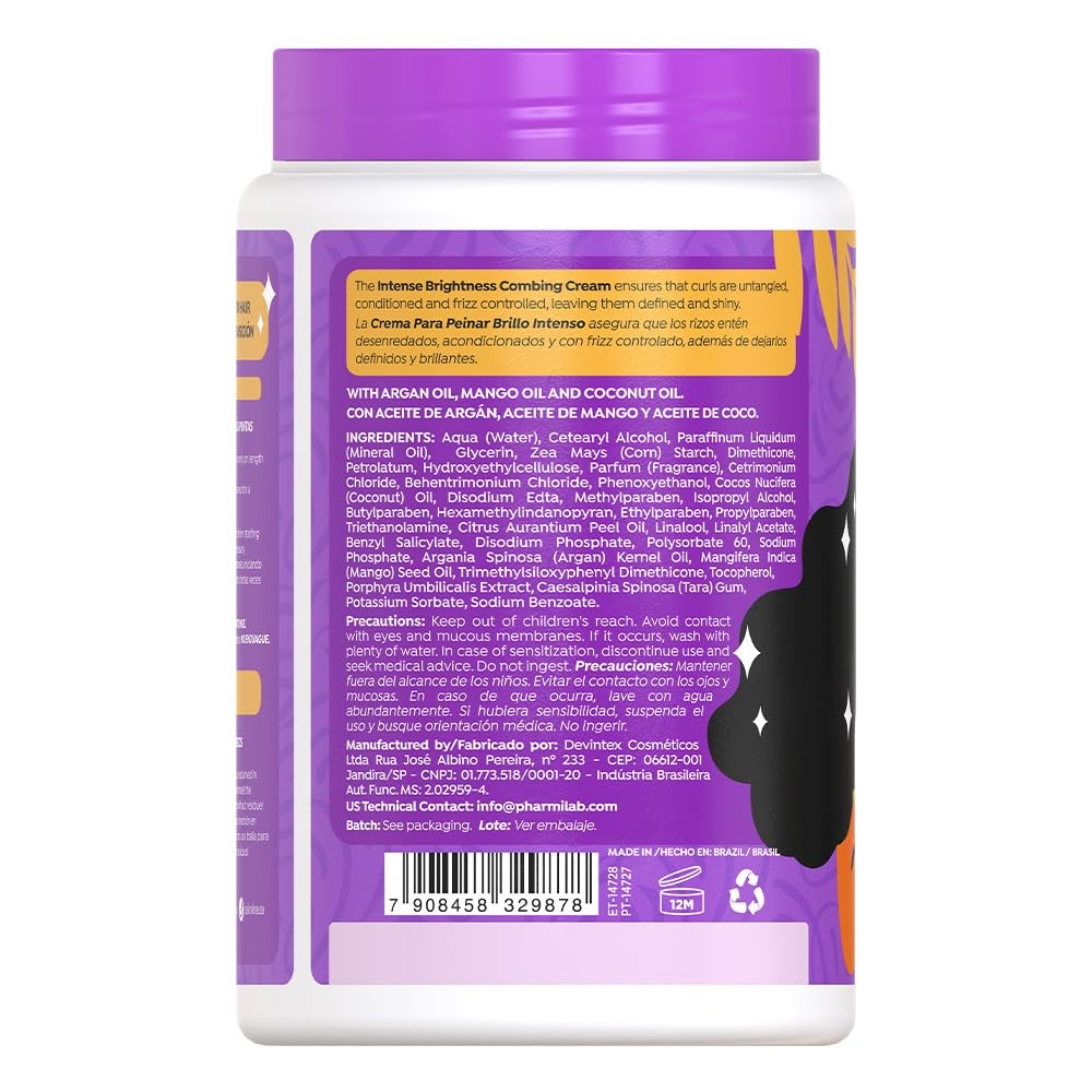 Maximum Shine Leave-In Hair Cream for Curly & Coily Hair - 35.27 Fl Oz
