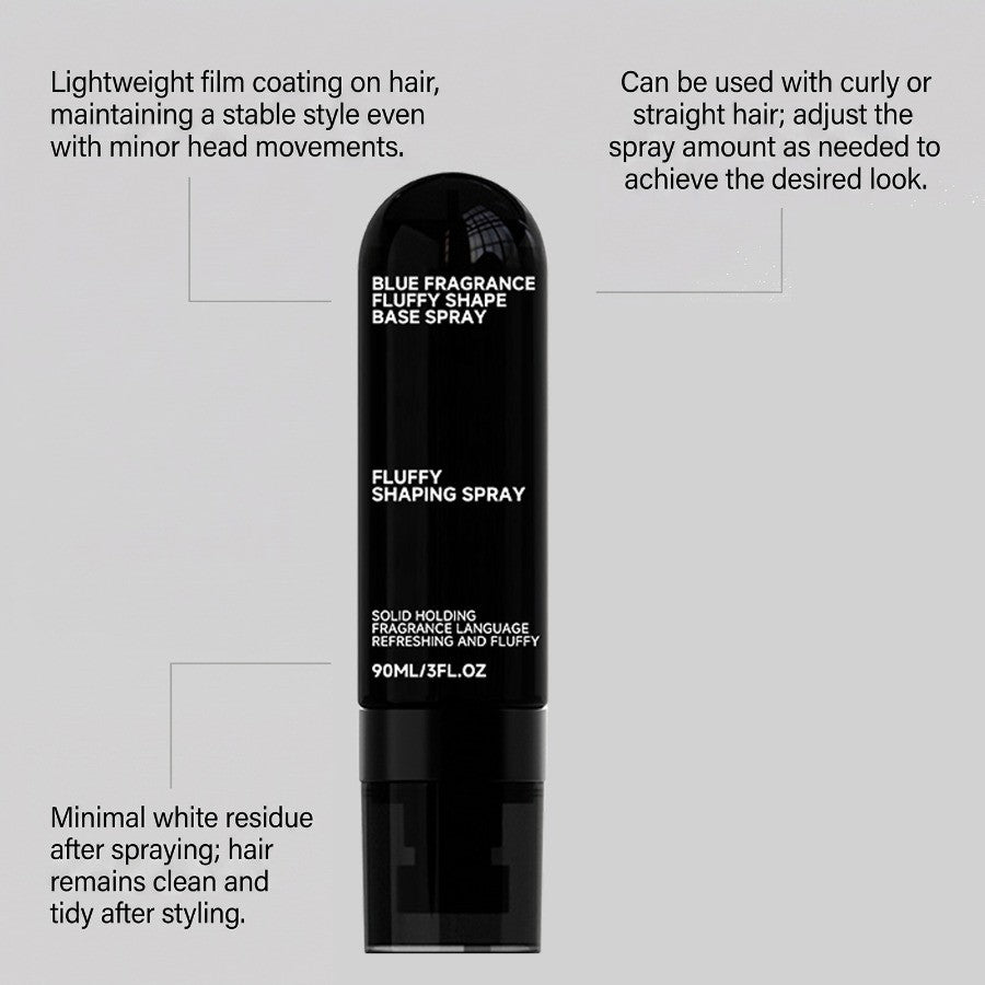 Peach Volumizing Hair Spray - Fluffy, Long-Lasting Style & Natural Lift