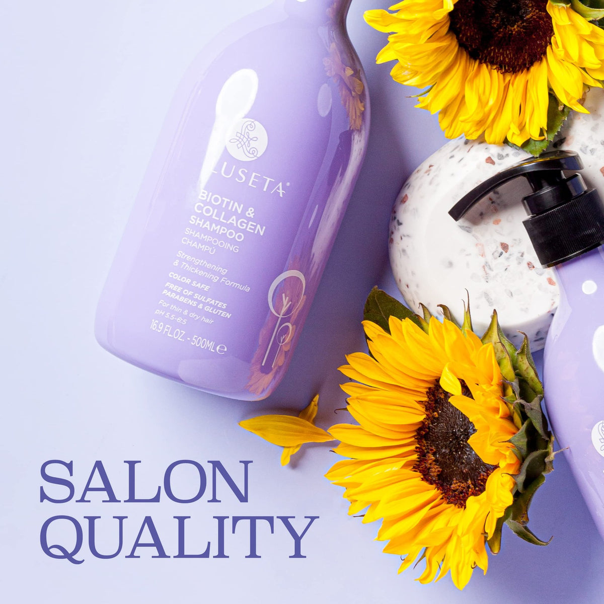 Biotin Collagen Hair Growth Shampoo - 16.9oz Thickening & Nourishing