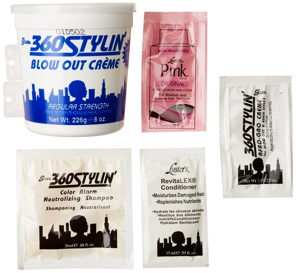 Multi Look Blow Out Kit for Manageable Afro & Braid Styles - 2 Pack