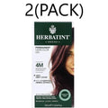 Herbatint 4M Mahogany Chestnut Hair Color Gel 2-Pack Natural Permanent Hair Dye