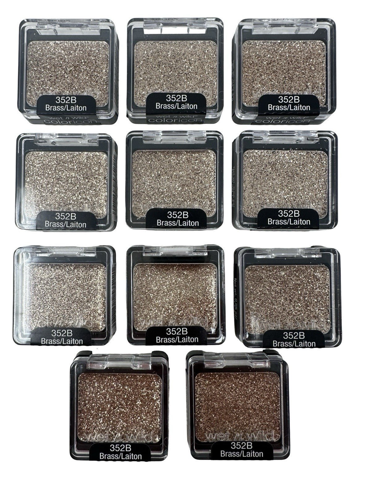 Wet n Wild Color Icon Eyeshadow 352B Brass Loose Glitter - Discontinued