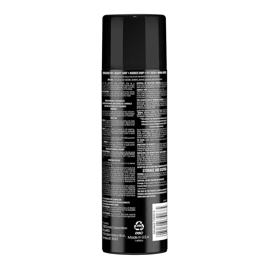 All-Purpose Hair Tool Disinfectant & Lubricant Spray 15.5 Oz