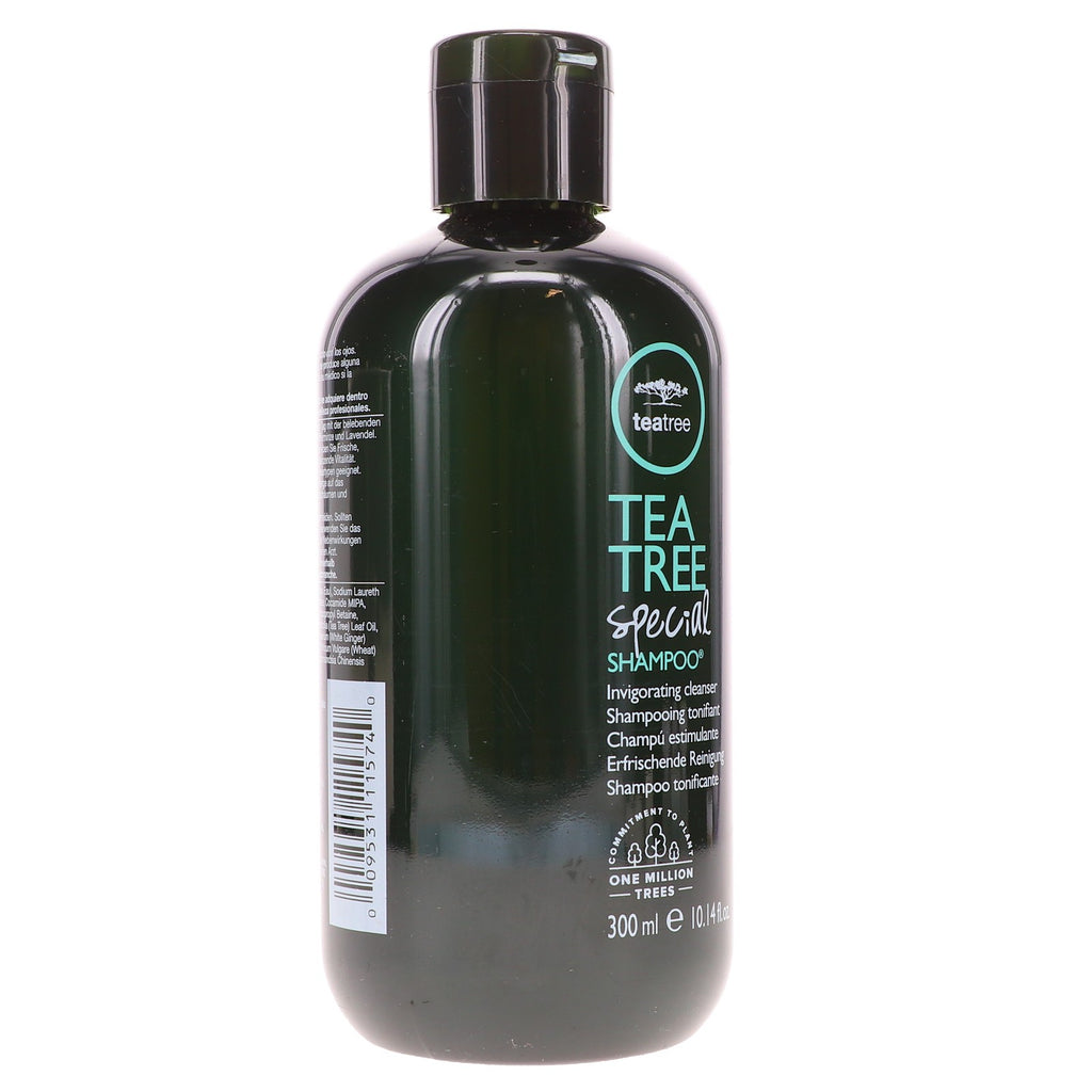 Tea Tree Special Shampoo 10.14 oz - Vegan, Color Safe Hair Care