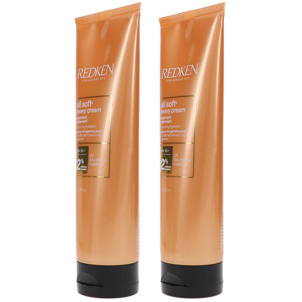 Redken All Soft Heavy Cream Deep Conditioner 8.5 oz - 2 Pack