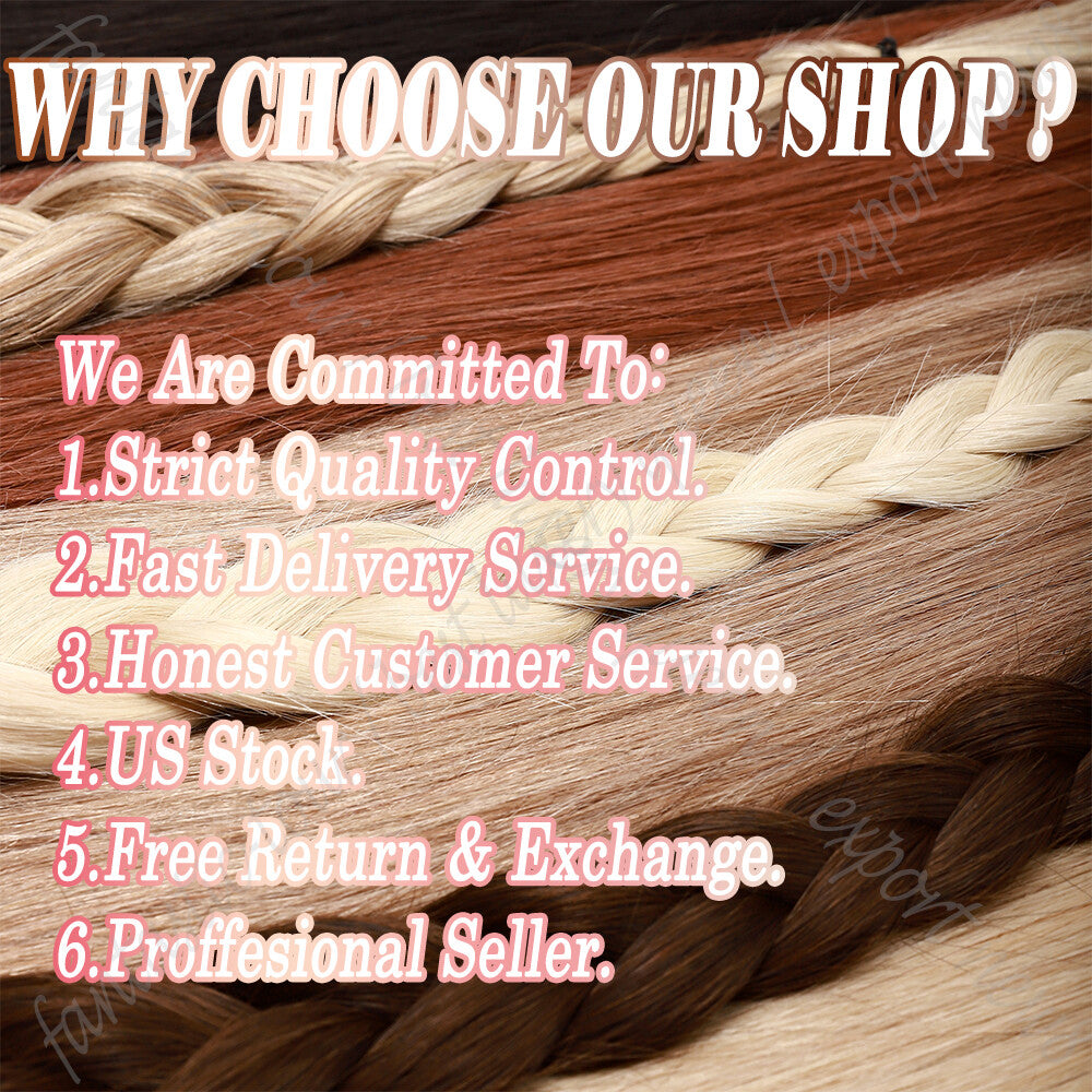 Thick Clip-In Hair Extensions Full Head 8PCS Double Weft Remy Human Hair