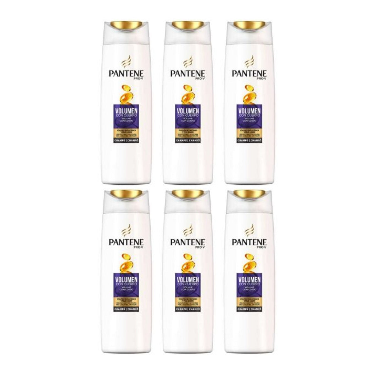 Volumizing Shampoo for Fine Hair - Pantene Pro-V 360ml Pack of 6