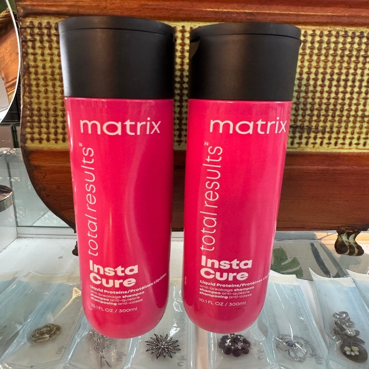 (Pack of 2) Matrix Total Results Insta Cure Anti-Breakage Shampoo 10.1 oz for Damaged Hair