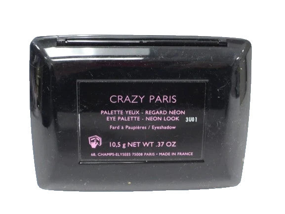 Guerlain Crazy Paris Eye Palette Neon Look 0.37 oz Black Sleeve