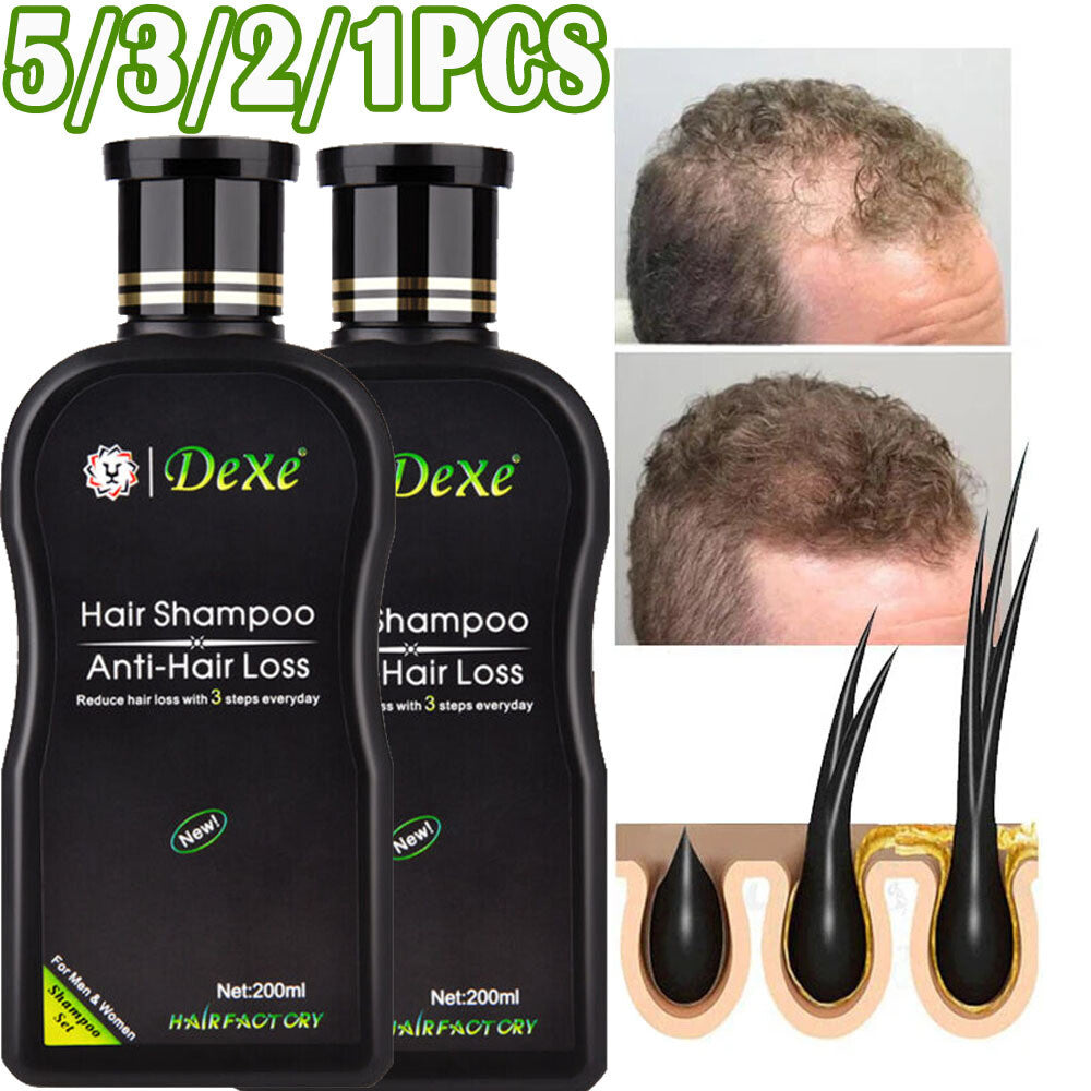 Anti-Hair Loss Shampoo for Men & Women - Herbal Hair Regrowth 200ml