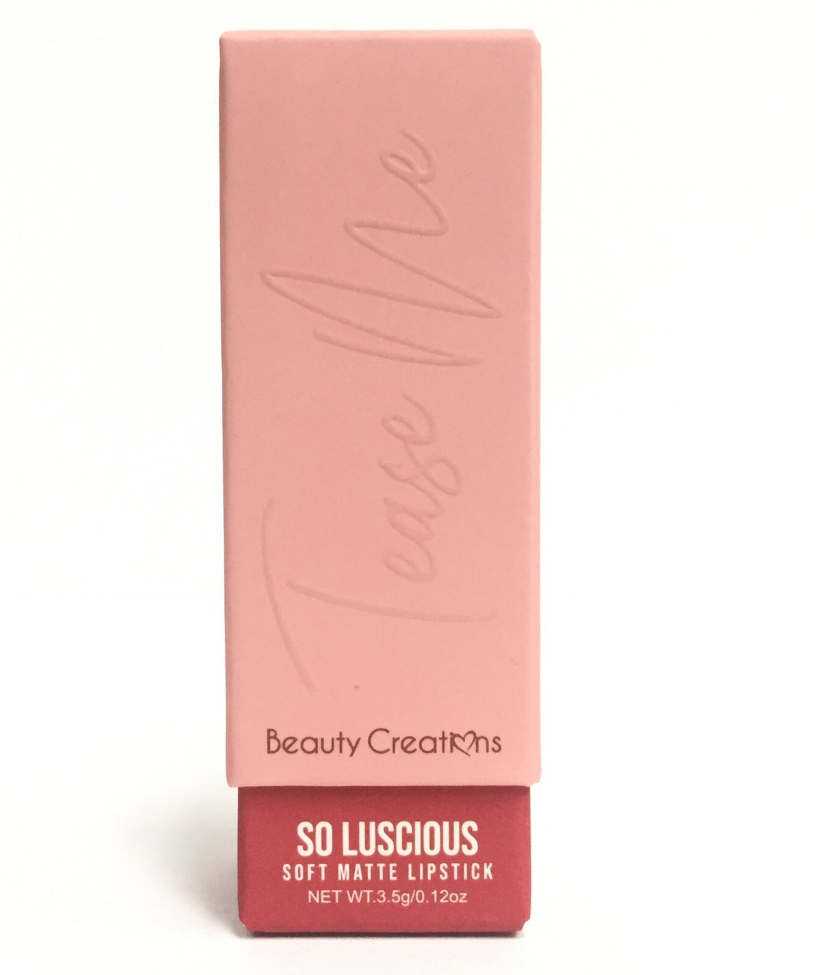 Soft Matte Lipstick - So Lusious, 0.12 oz Lip Color for Elegant Looks