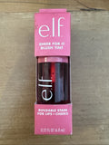 e.l.f. Sheer for It Blush Tint - Left on Red