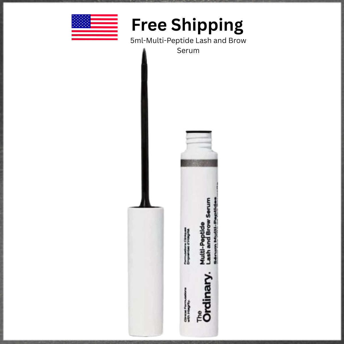 Lash and Brow Growth Serum for Thicker Fuller Looking Lashes & Brows
