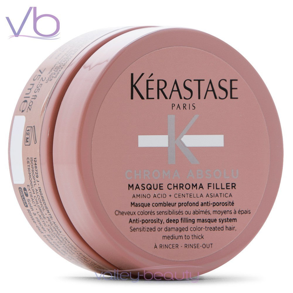 Kerastase Chroma Absolu Masque Filler Anti-Porosity Hair Mask for Color-Treated Hair 75ml