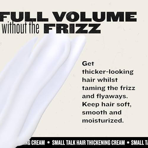 Hair Thickening Cream 3-Pack - Volumizing Texturizing Styling Moisturizer
