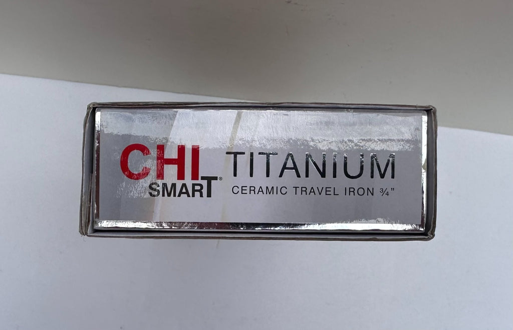 CHI Smart Titanium Ceramic Travel Iron Pink 3/4-Inch Plates CS1183