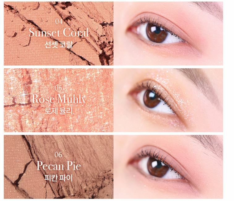Eyeshadow Palette with Matte, Shimmer & Glitter Textures - Multiple Color Options