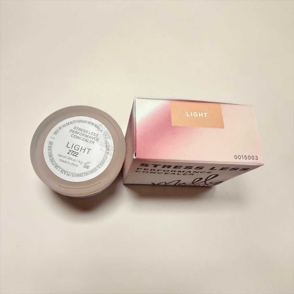Stress Less Performance Concealer Cream - Buildable Light Coverage, 0.14 oz