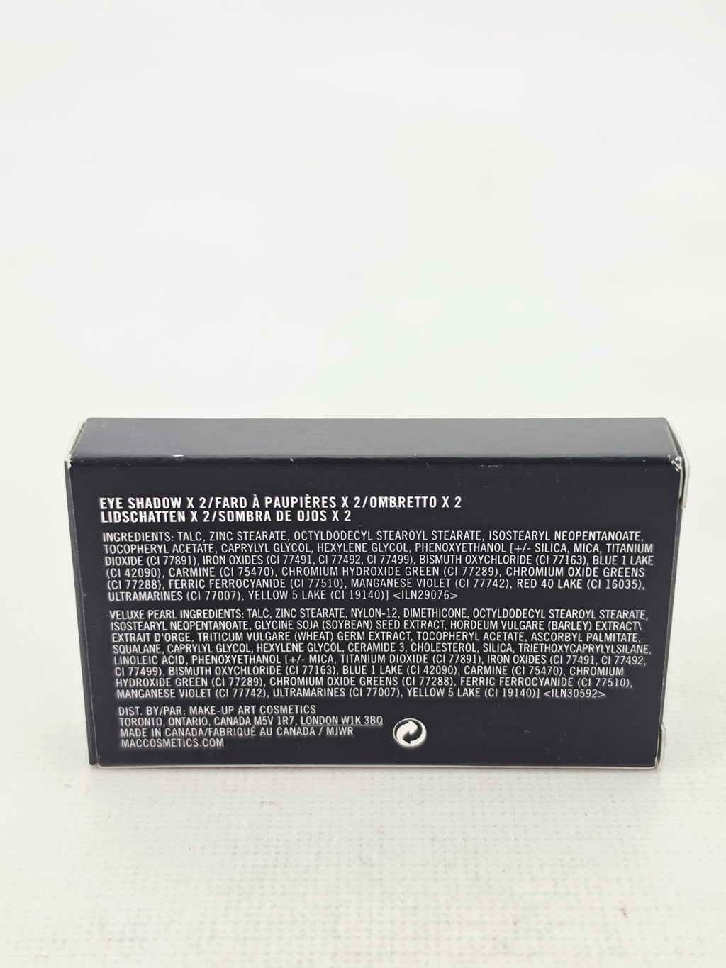 MAC Rossy De Palma Eye Shadow Palette – My Moon Luna Llena Lune Noire