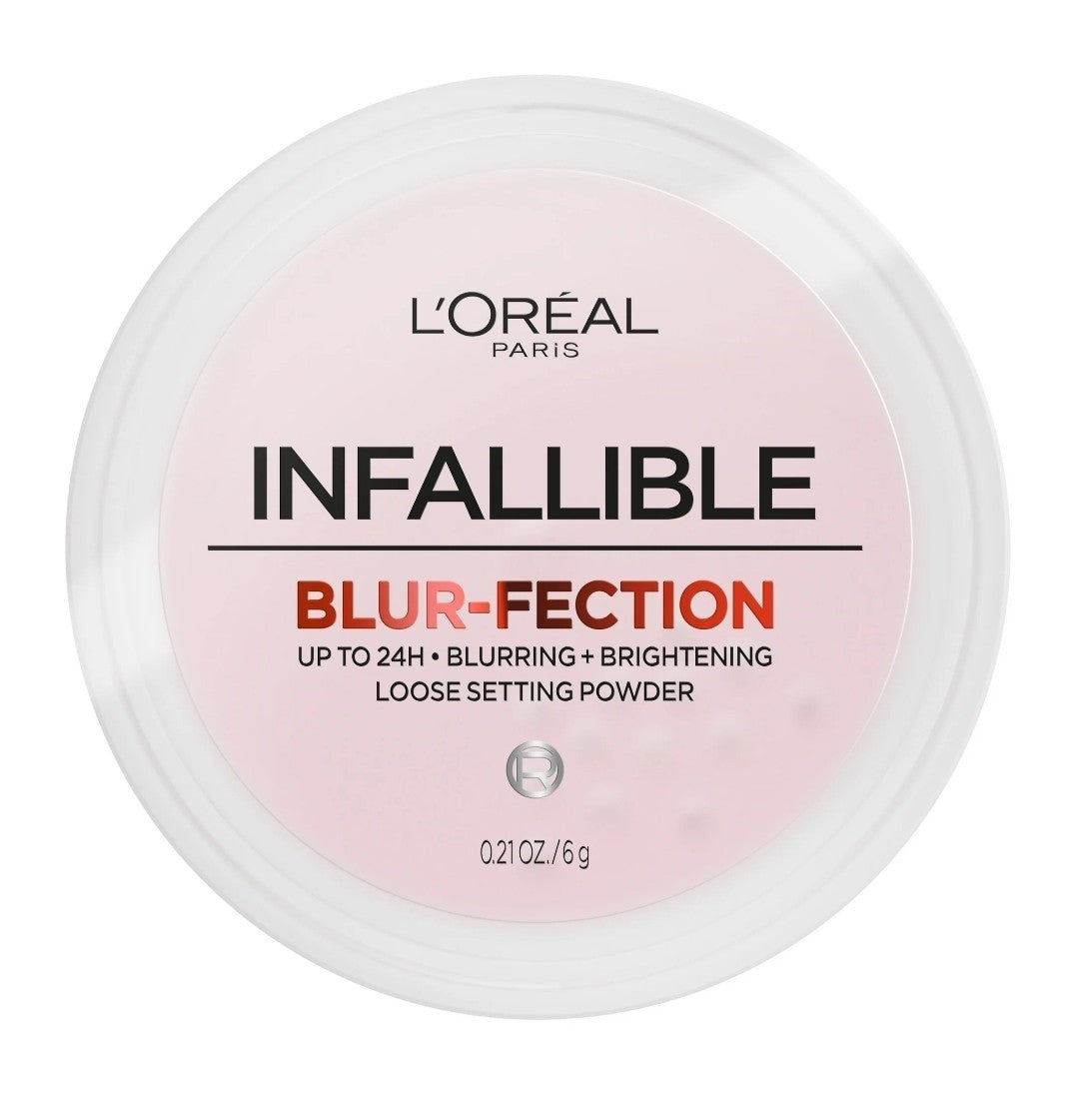 Loreal Paris Infallible Blur-Fection Longwear Loose Setting Powder Light Pink