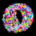 LED Flower Crown Headbands – 24 Pack Light Up Hair Accessories for Kids & Adults