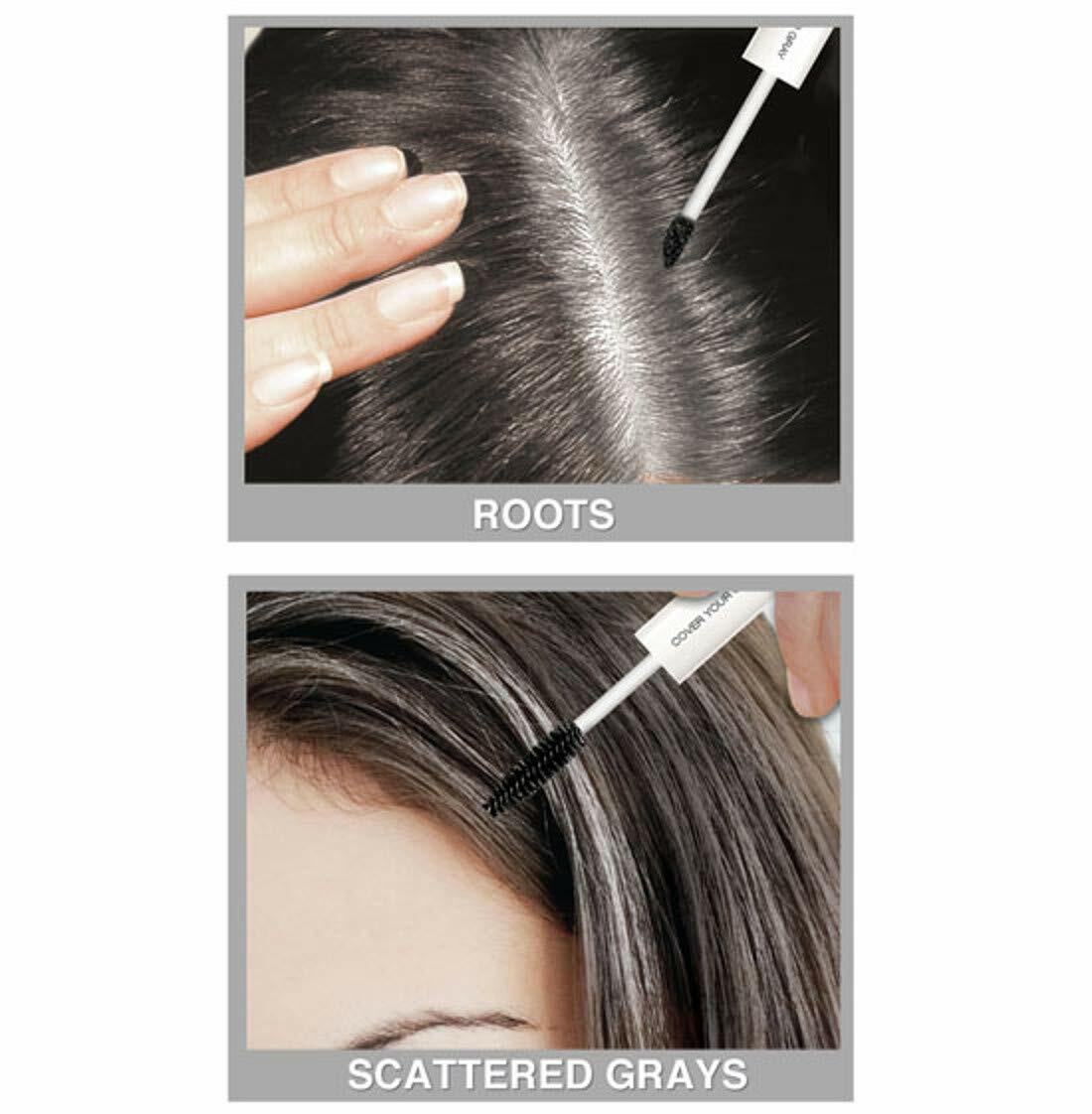 Gray Root Touch-Up Applicator Wand & Sponge Set - Light Brown Blonde 6-Pack