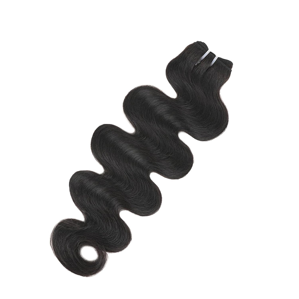 17A Raw Indian Virgin Human Hair Bundles - 16 Inch Body Wave