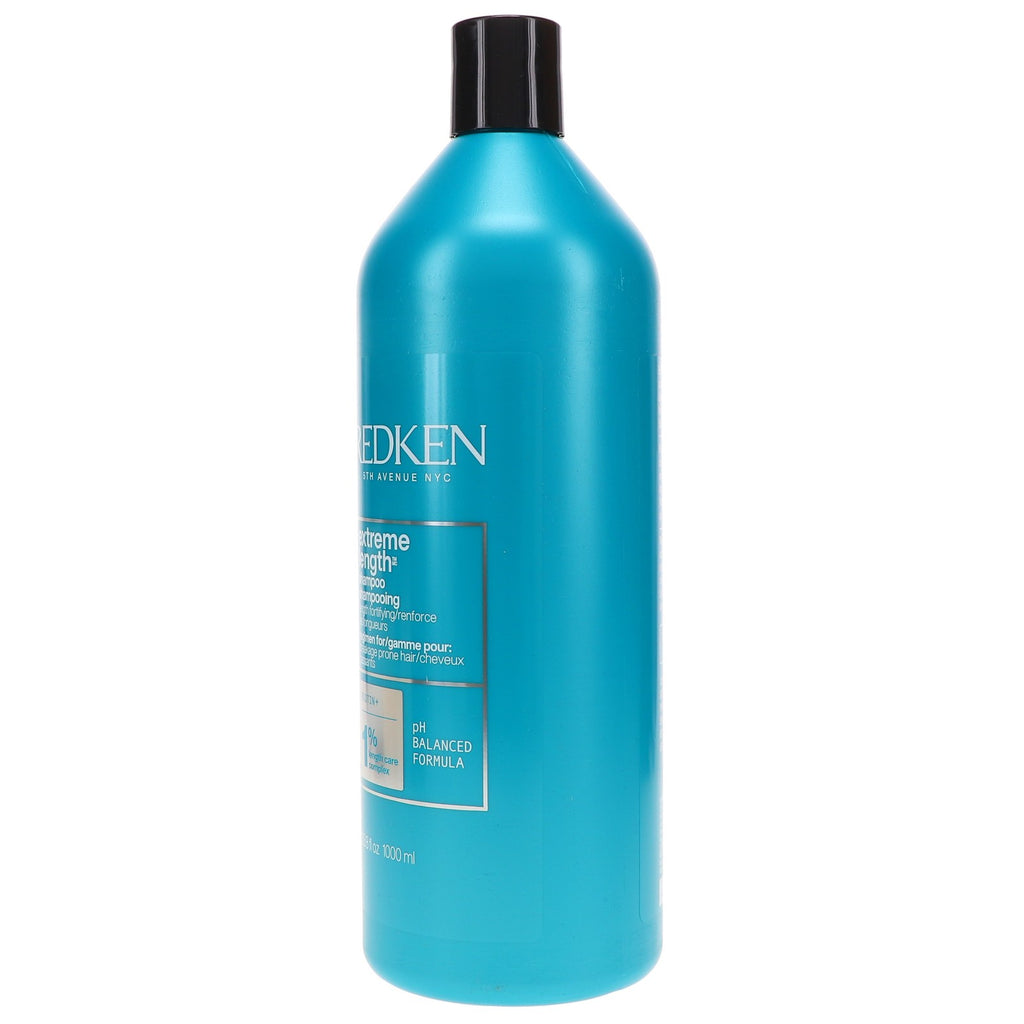 Redken Extreme Length Hair Shampoo 33.8 oz for Hair Growth & Damage Repair