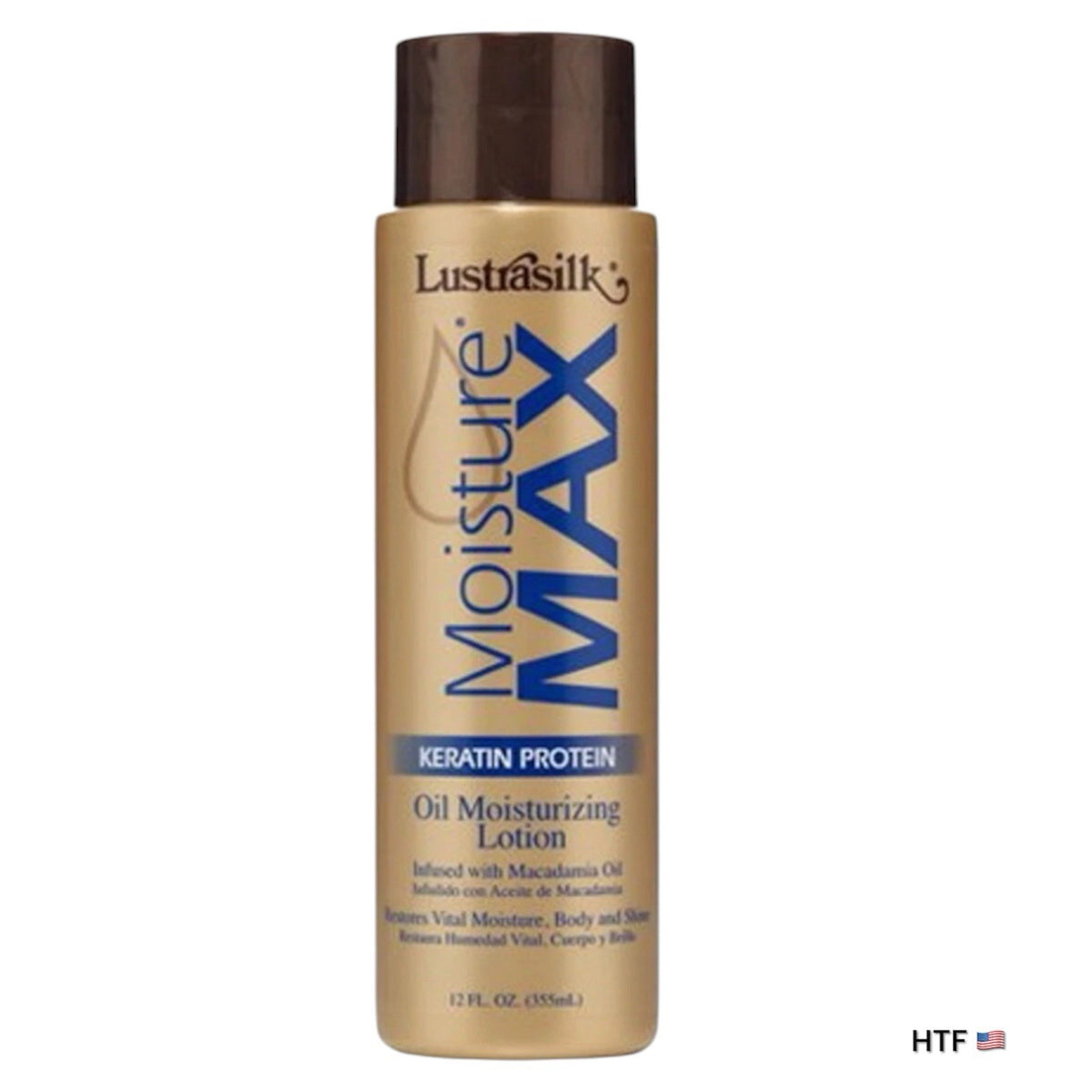 Moisturizing Keratin Protein Oil Lotion - 12 OZ Skin Care for Hair & Body