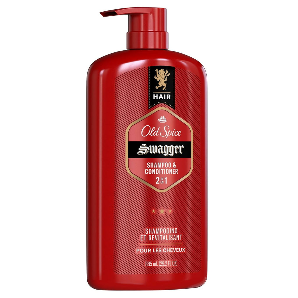 Men's 2-in-1 Shampoo and Conditioner Set with Cedarwood Lime Scent – All Hair Types