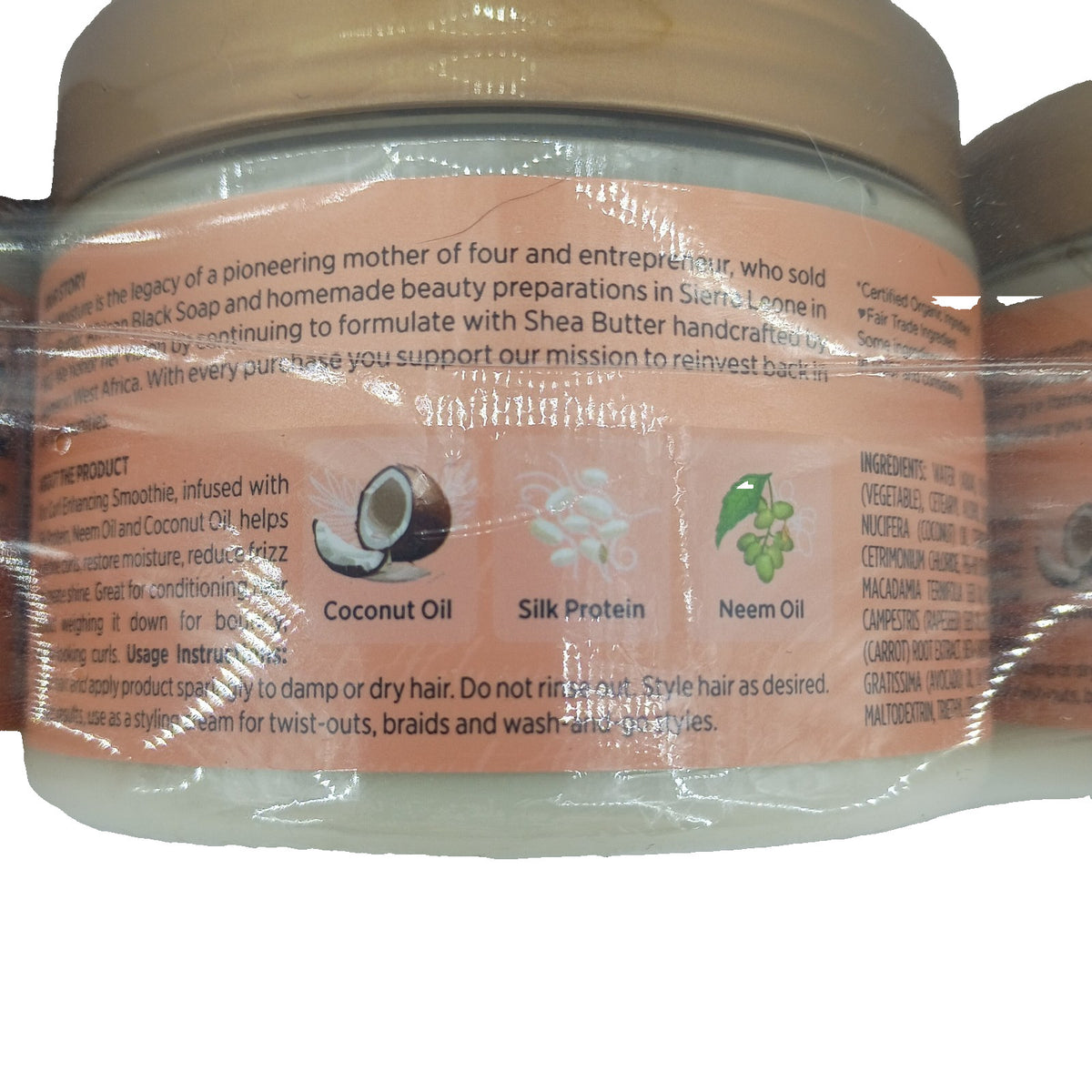 Coconut Hibiscus Curl Enhancing Styling Smoothie - Pack of 3, 12 oz