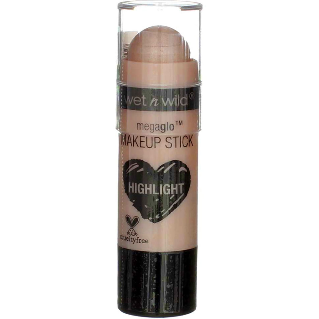 Wet N Wild MegaGlo Makeup Stick Highlight 4-Pack — Nude Strikes & Contour/Blush Shades