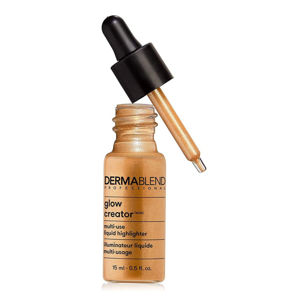 Dermablend Glow Creator Liquid Highlighter Makeup Gold Color 0.5 Fl Oz