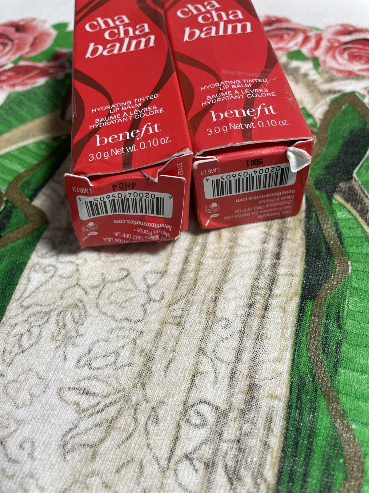 Benefit CHA CHA Hydrating Tinted Lip Balm Set - Retired No Longer in Production