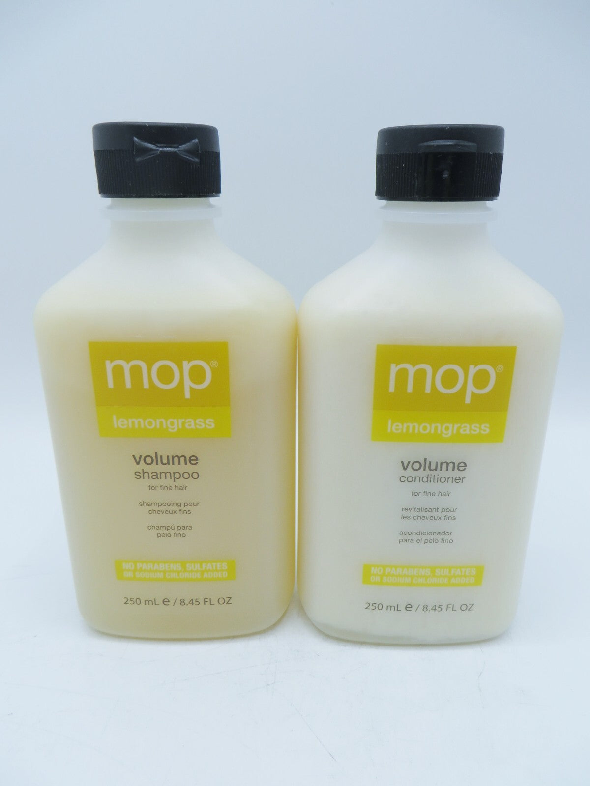 Lemongrass Volume Shampoo & Conditioner Set for Fine Hair - 8.45 oz